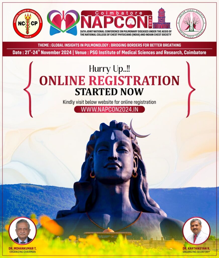 NAPCON 2025 COIMBATORE 26 JOINT NATIONAL CONFERENCE ON PULMONARY